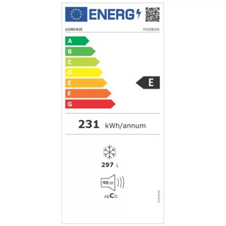 Gorenje FAGYASZTÓLÁDA 297 L FH30EAW