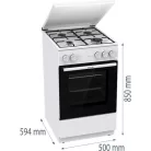 Gorenje TŰZHELY GÁZ GG5A14WJ