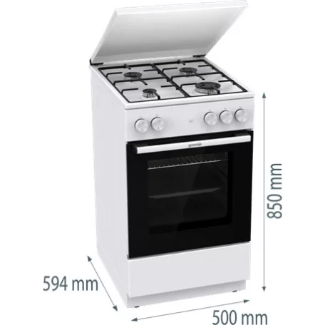 Gorenje TŰZHELY GÁZ GG5A14WJ