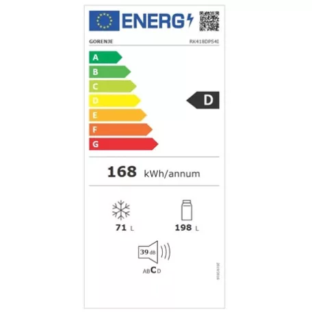 Gorenje HŰTŐ ALULFAGYASZTÓS RK418DPS4I