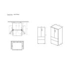 Haier HŰTŐ SIDE BY SIDE HB17FPAAA