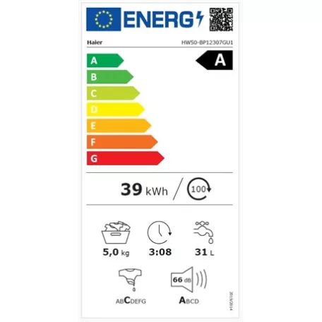 Haier MOSÓGÉP ELÖLTÖLTŐS HW50-BP12307GU1S