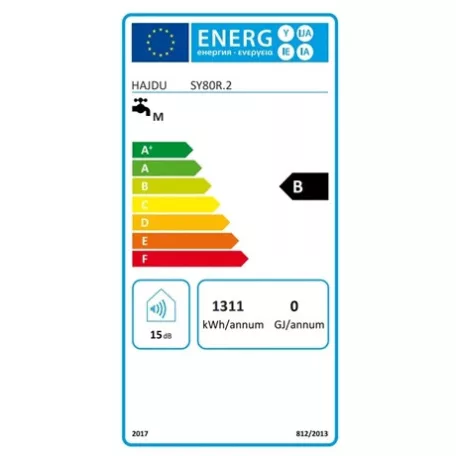 Hajdu FORRÓVÍZTÁROLÓ RÉTEGFŰTÉSSEL SY80R.2