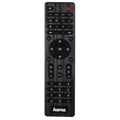Hama UNIVERZÁLIS TÁVIRÁNYÍTÓ 4IN1, FEKETE 00012306