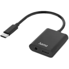 Hama 2IN1 USB TYPE-C / 3,5 MM JACK AUDIO ADAPTER 201534