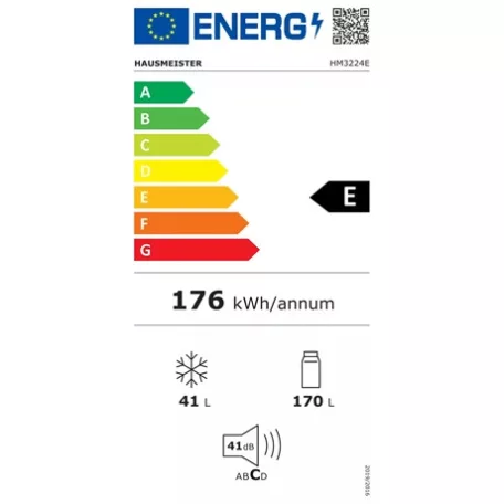 Hausmeister HŰTŐ FELÜLFAGYASZTÓS HM3224E
