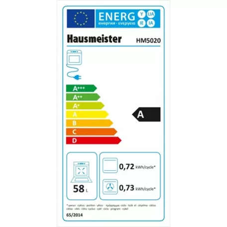 Hausmeister TŰZHELY KOMBINÁLT INOX HM5020ML