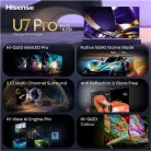 Hisense TV 100" 4K SMART MINILED 100U7SPRO
