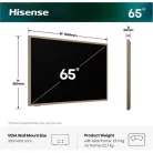 Hisense TV 65" 4K UHD LIFESTYLE QLED 65S7S