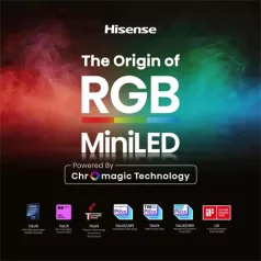 Hisense TV 85" 4KRGB SMART MINILED 85UR9S