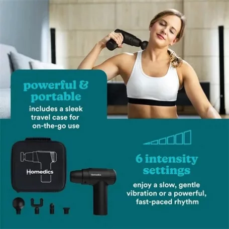 Homedics MASSZÁZSPISZTOLY PGM-45BK