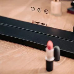 Humanas SMINKTÜKÖR LED VILÁGÍTÁSSAL HS HM02 FEKETE