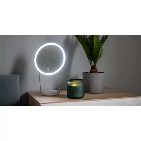 Humanas SMINKTÜKÖR LED VILÁGÍTÁSSAL HS ML01 FEHÉR