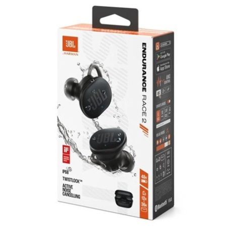Jbl FÜLHALLGATÓ ENDURACE2BLK