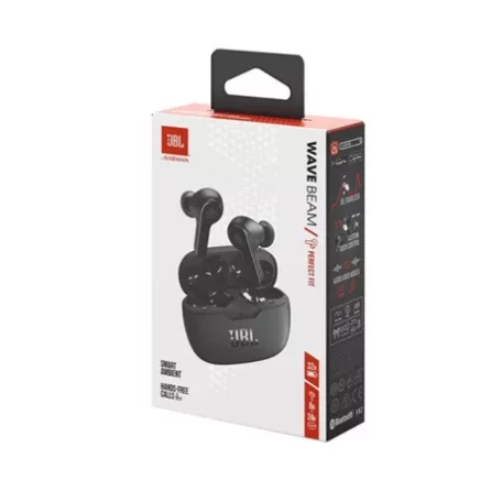 Jbl FÜLHALLGATÓ TWS BLUETOOTH WAVE BEAM FEKETE