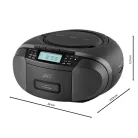 Jvc CD-S RÁDIÓMAGNÓ RCE444B
