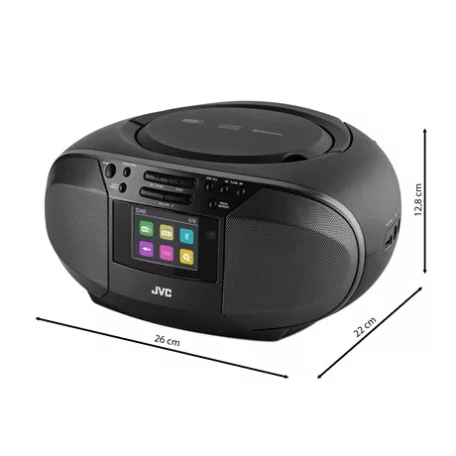 Jvc CD-S RÁDIÓMAGNÓ RDE664BDAB