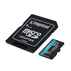 Kingston MEMÓRIAKÁRTYA + ADAPTER SDCG4/64GB