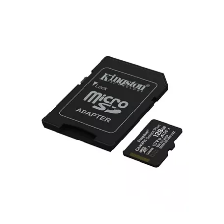 Kingston MEMÓRIAKÁRTYA + ADAPTER SDCS3/128GB