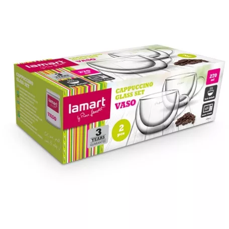 Lamart CAPPUCCINO POHÁRKÉSZLET 270ML LT9012