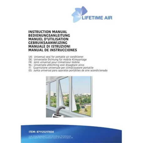 Lifetime Air KIVEZETŐ SZETT MOBILKLÍMÁHOZ 17834