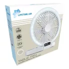 Lifetime Air VENTILÁTOR ASZTALI AKKUMULÁTOROS 871125243648