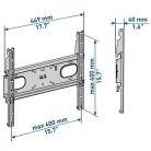 Meliconi FALI KONZOL VESA 400 480876 EXTRA 400F DW 