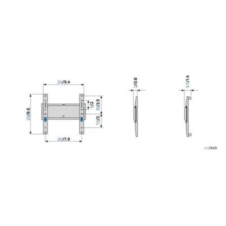 Meliconi FALI KONZOL VESA 200 480956 SLIMSTYLE PLUS 200S FB DW 
