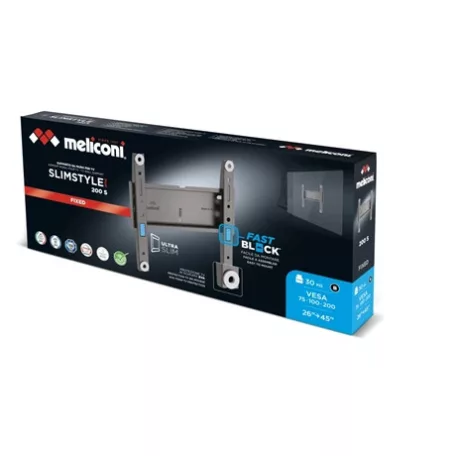 Meliconi FALI KONZOL VESA 200 480956 SLIMSTYLE PLUS 200S FB DW 
