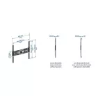 Meliconi FALI KONZOL VESA 400 480957 SLIMSTYLE PLUS 400S FB DW 
