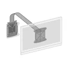 Meliconi FALI KONZOL VESA 100 580451 FLATSTYLE ES100 