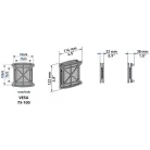 Meliconi FALI KONZOL VESA 100 580451 FLATSTYLE ES100 