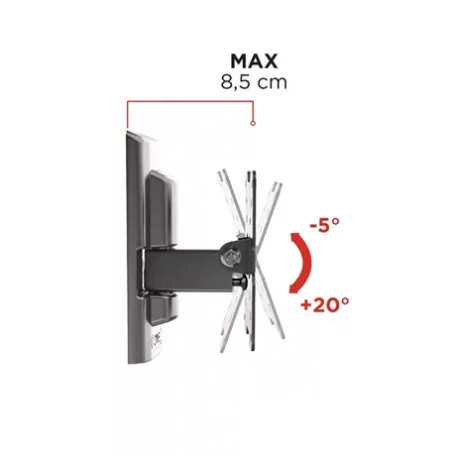 Meliconi FALI KONZOL VESA 100 580454 FLATSTYLE FTR100 