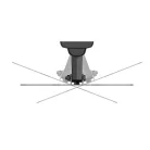 Meliconi FALI KONZOL DÖNTHETŐ VESA 200 580455 FLATSTYLE FTR200  