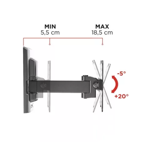 Meliconi FALI KONZOL VESA 100 580457 FLATSTYLE FR100  