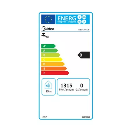 Midea FORRÓVÍZTÁROLÓ SMART D80-20ED6