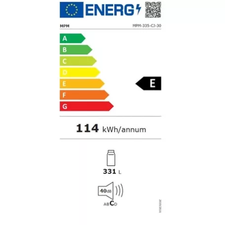MPM HŰTŐ EGYAJTÓS 335 L MPM-335-CJ-30