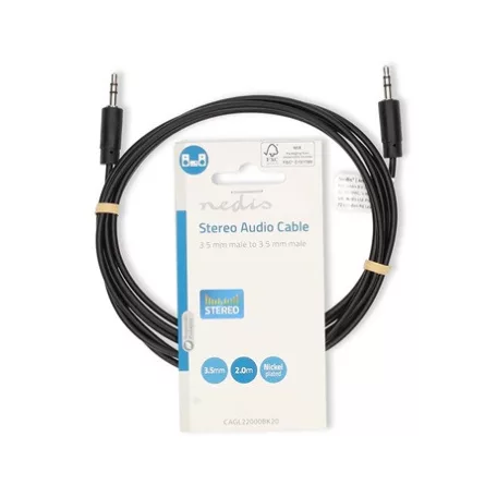 Nedis AUDIO KÁBEL 2 M CAGL22000BK20