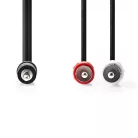 Nedis AUDIO KÁBEL 1,5 M CAGL22200BK15