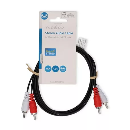 Nedis AUDIO KÁBEL CAGL24200BK15
