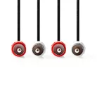 Nedis AUDIO KÁBEL CAGL24200BK50