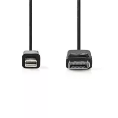 Nedis MINI DISPLAYPORT - DISPLAYPORT KÁBEL CCGP37400BK20