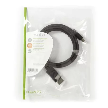 Nedis MINI DISPLAYPORT - DISPLAYPORT KÁBEL CCGP37400BK20