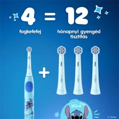 Oral-B FOGKEFE PÓTFEJ 4 DB IO STITCH 10PO010478