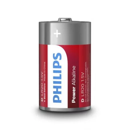 Philips ELEM POWER ALKALI D 2-BLISZTER LR20P2B/10