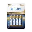 Philips ELEM PREMIUM ALKALI AA 4-BLISZTER LR6M4B/10