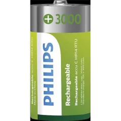   Philips ELEM TÖLTHETŐ R14 "C" 3000mAh 2-BLISZTER R14B2A300/10