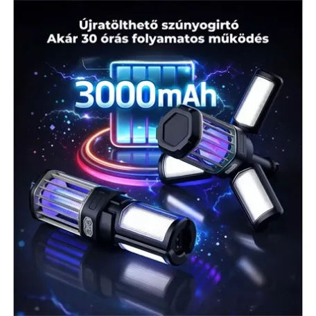 RoosCamp UV SZÚNYOGIRTÓ ÉS KEMPINGLÁMPA ROOSZAPPER