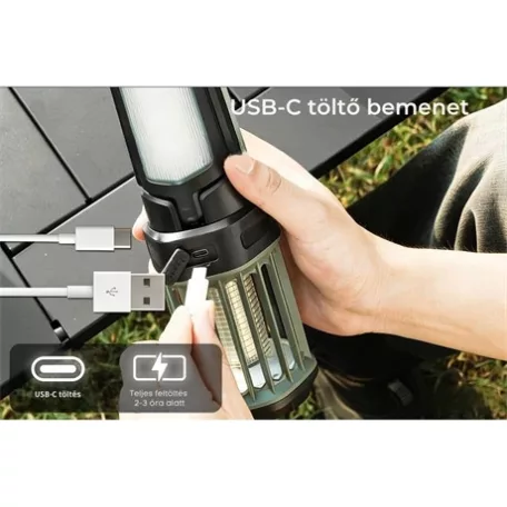 RoosCamp UV SZÚNYOGIRTÓ ÉS KEMPINGLÁMPA ROOSZAPPER