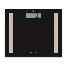 Salter SZEMÉLYMÉRLEG TESTELEMZŐ, FEKETE, 150KG 9113BK3R